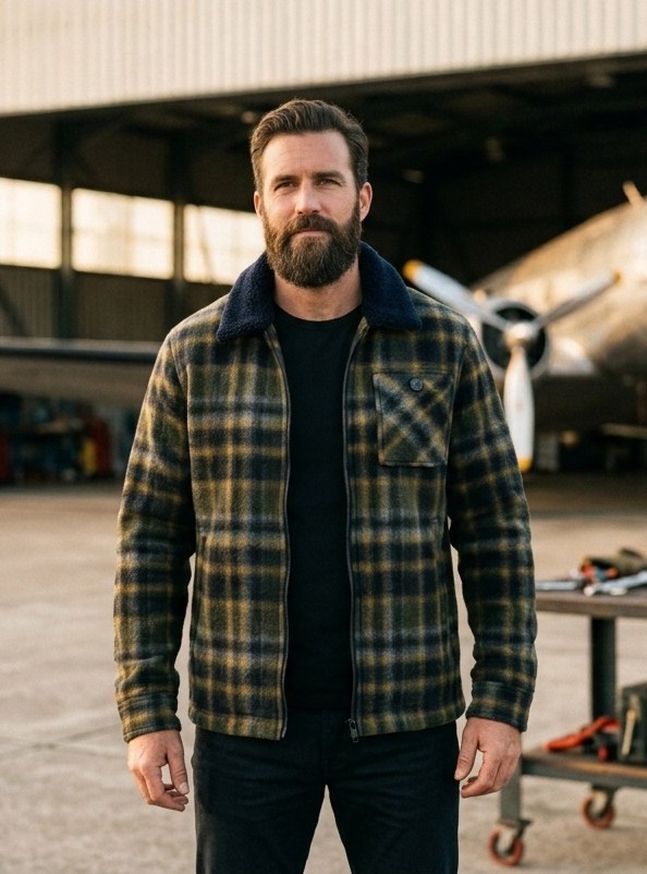 DISTRETTO12 AVIATOR UOMO SIVEREK QUADRI